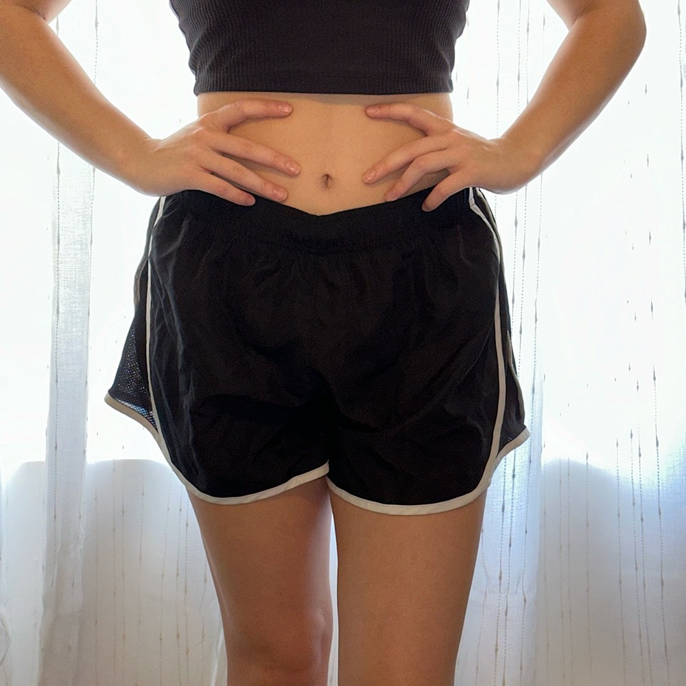 Black Member’s Mark athletic shorts (size M)